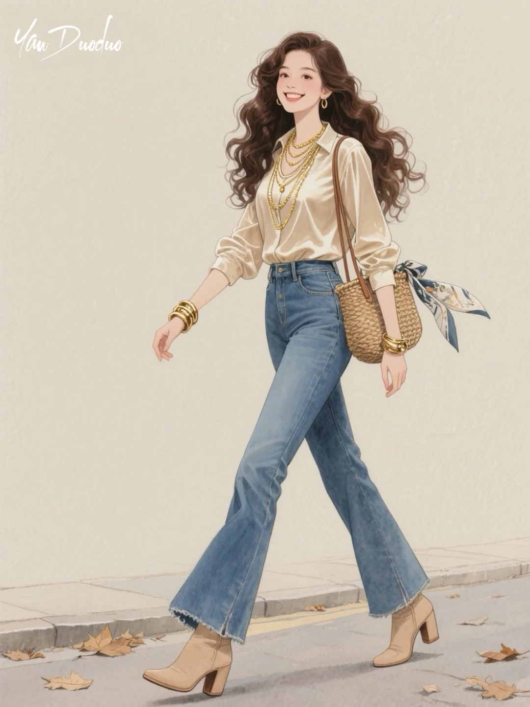 秋天这样穿美美哒