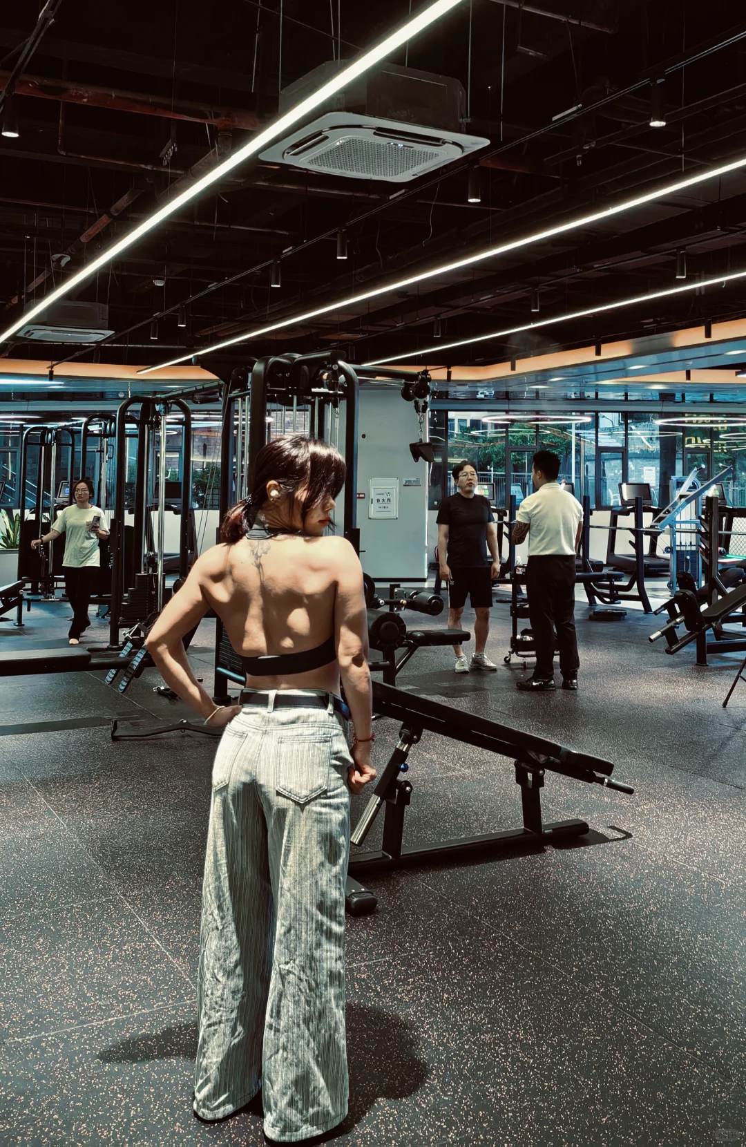 谁能拒绝一个健身的女生呢？