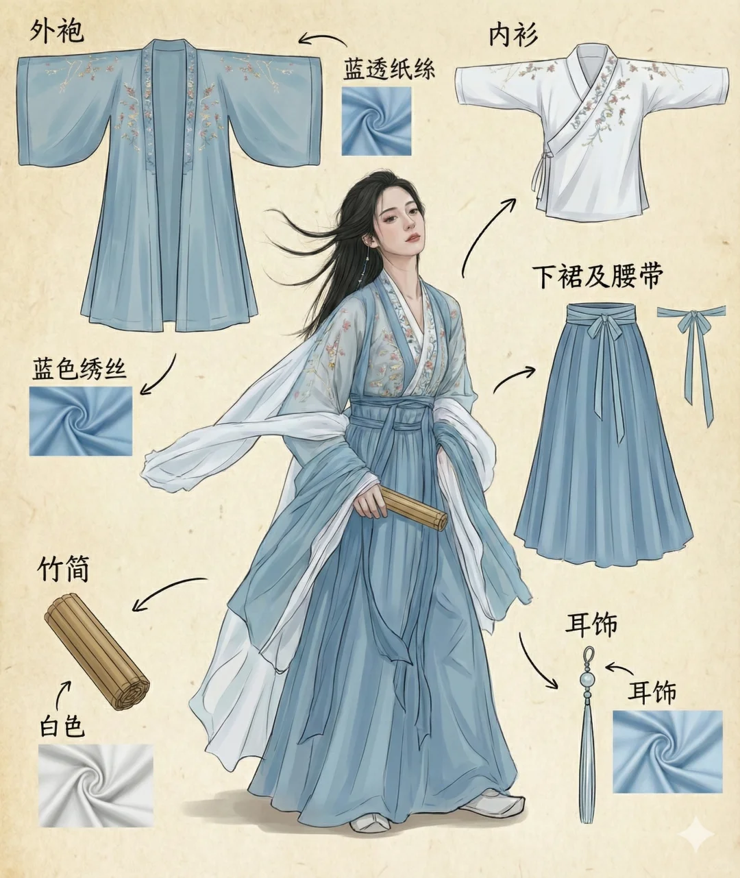 云想衣裳花想容，古风妹子第三弹~