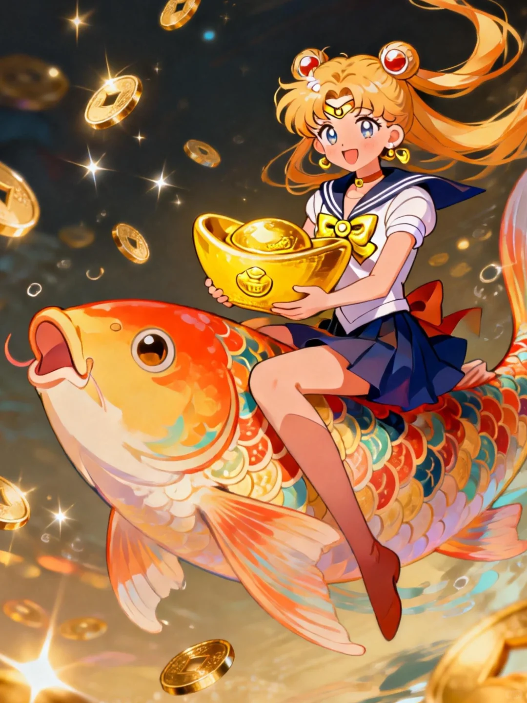 美少女战士、锦鲤