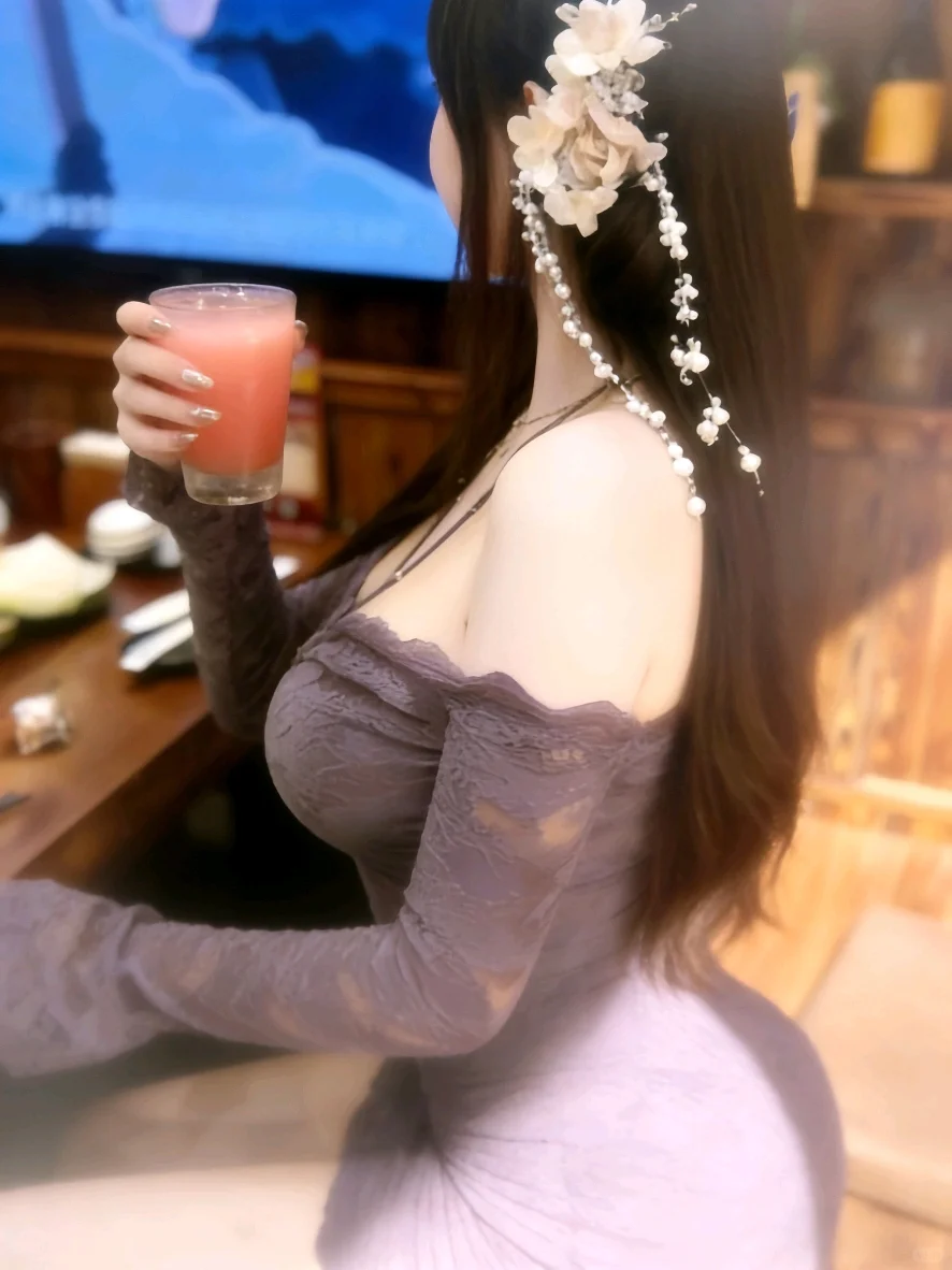 紫色很有韵味。