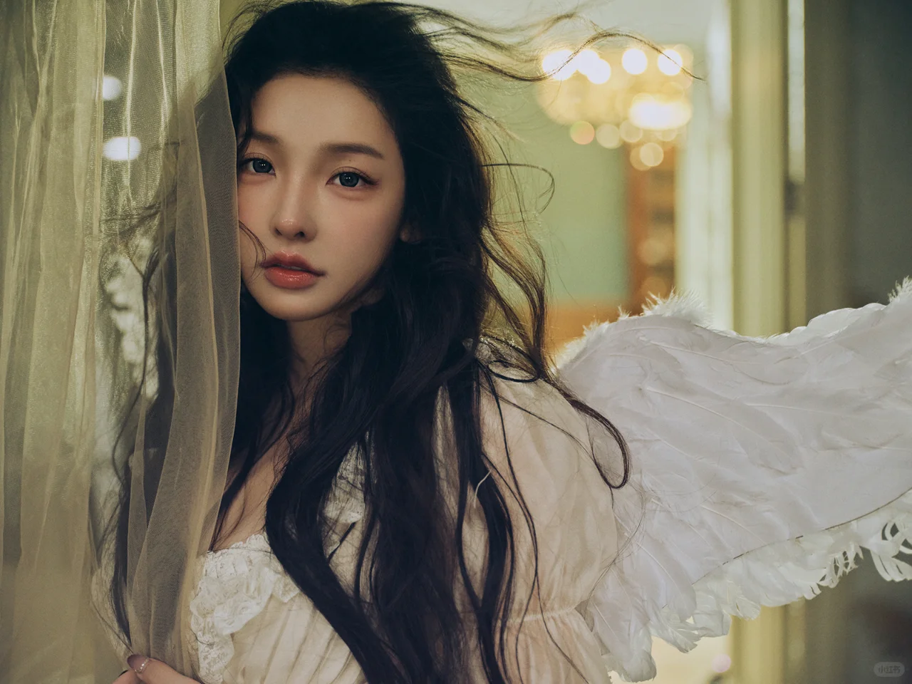 必拍❗所有女生都无法抗拒的光影天使写真