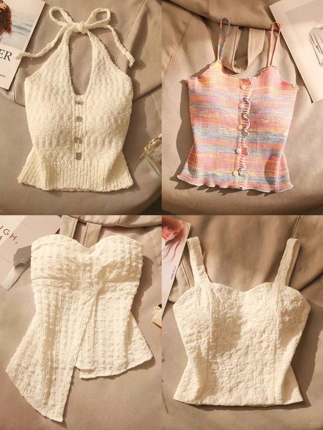 夏季吊带合集，均价29💰