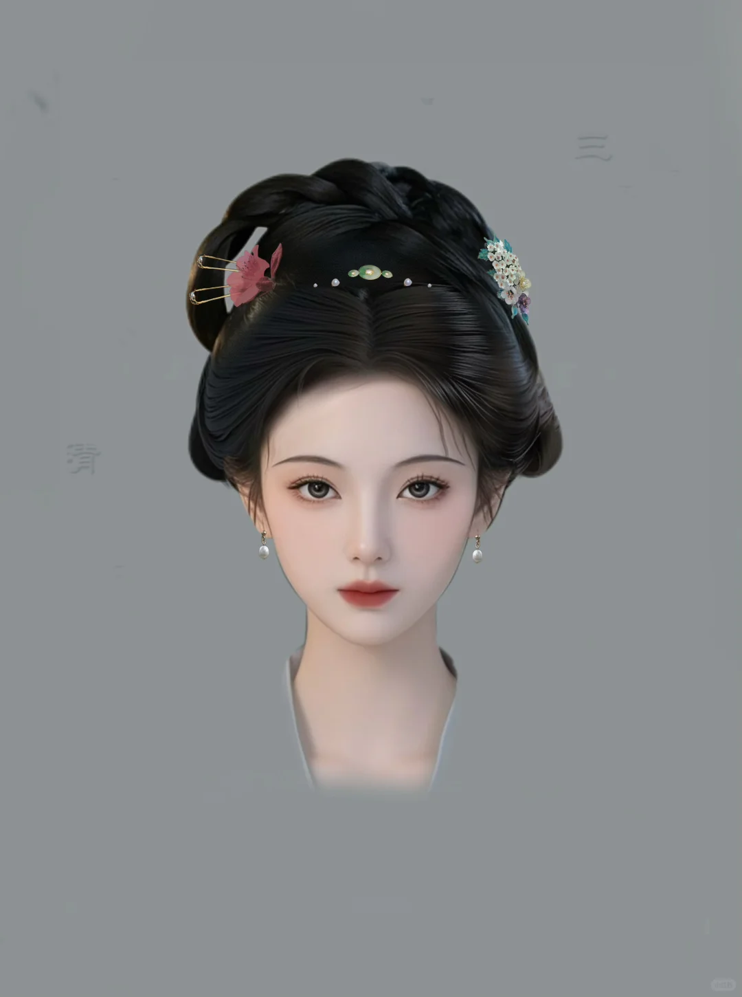 装扮电子头模-架空版浣碧（9套造型）