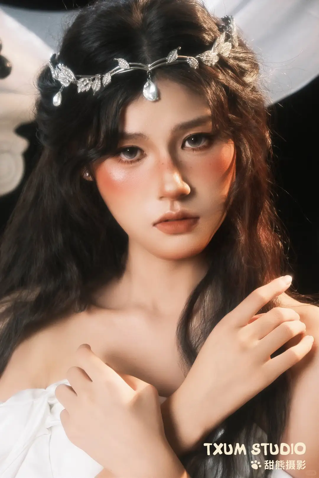 神圣感天使写真🎀神明女孩的超凡之美!