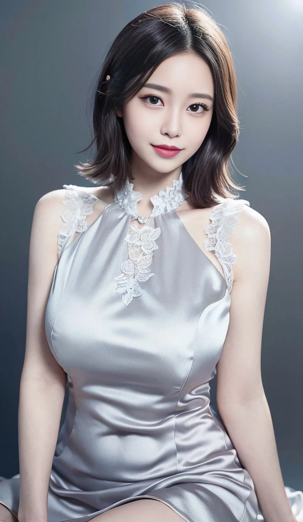 冰丝连衣裙AI穿搭