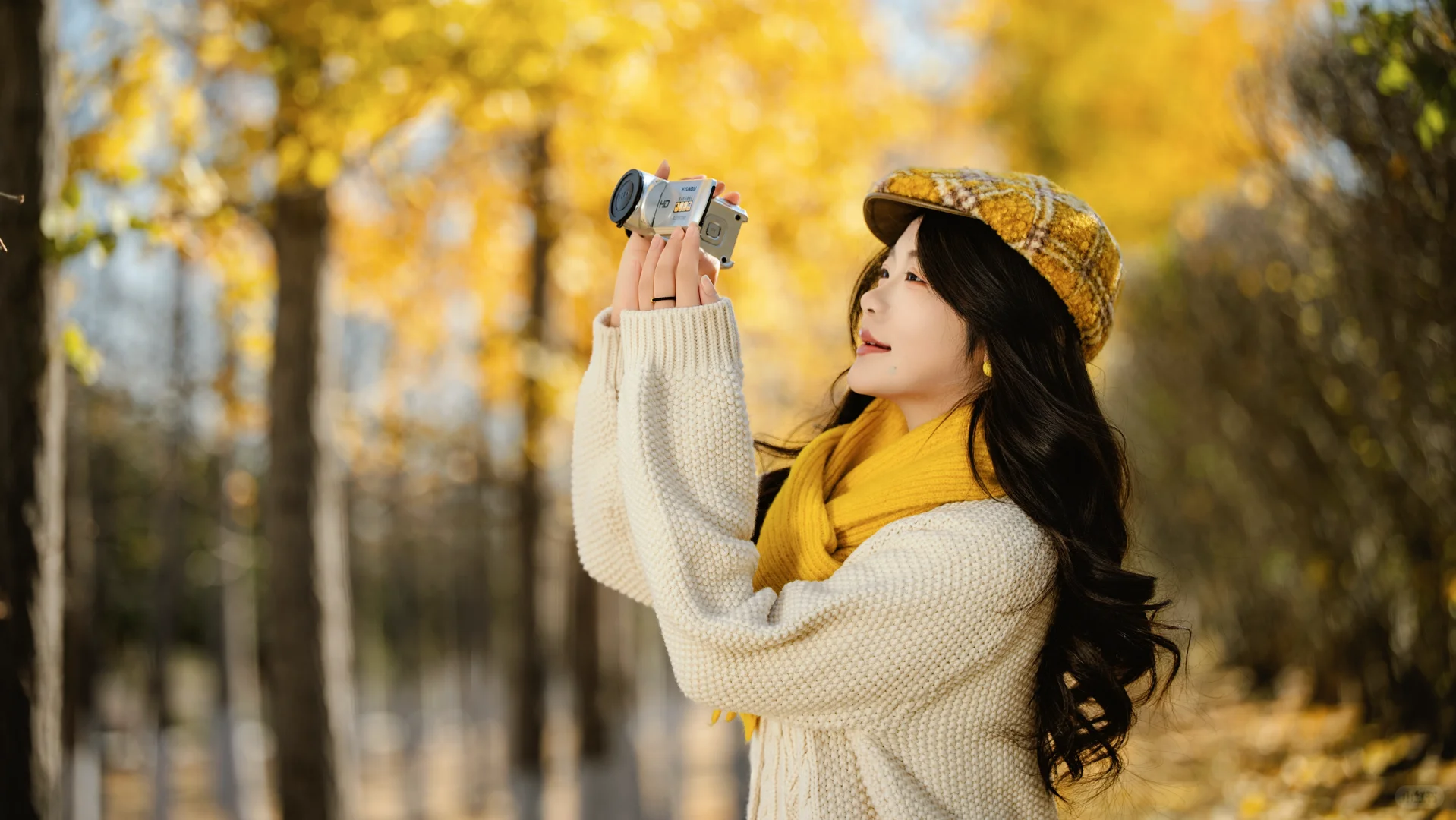 高个子微胖女生户外模特的一天！！！