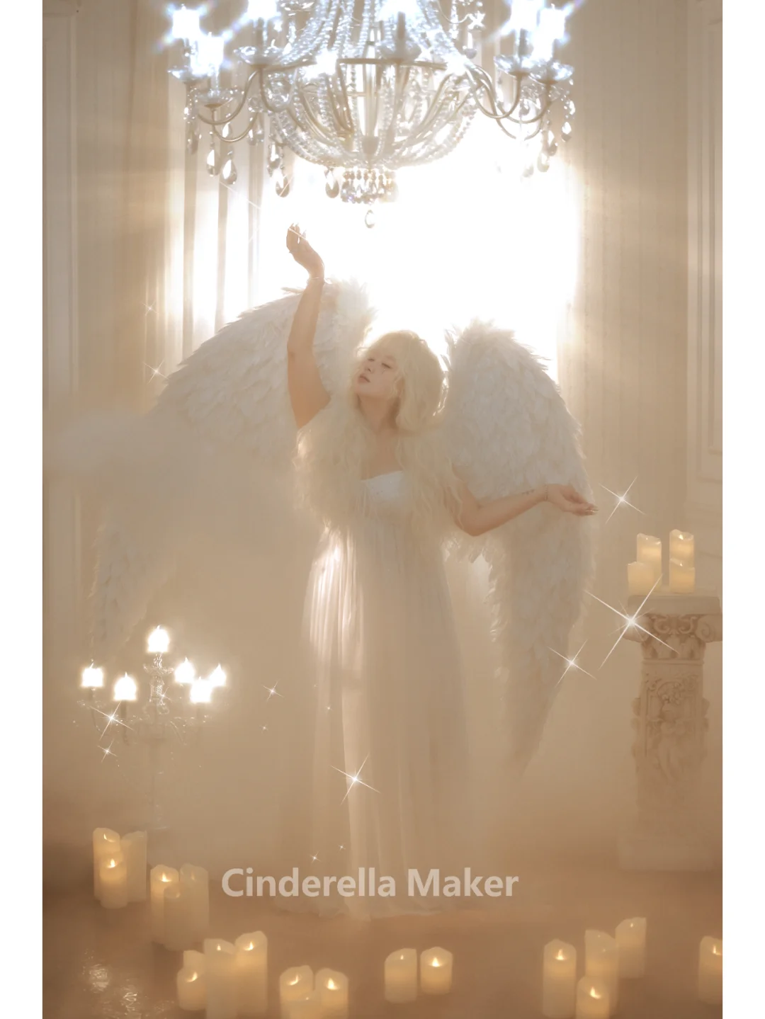 拍阿炸同款圣洁天使 勇敢展示不被定义的美