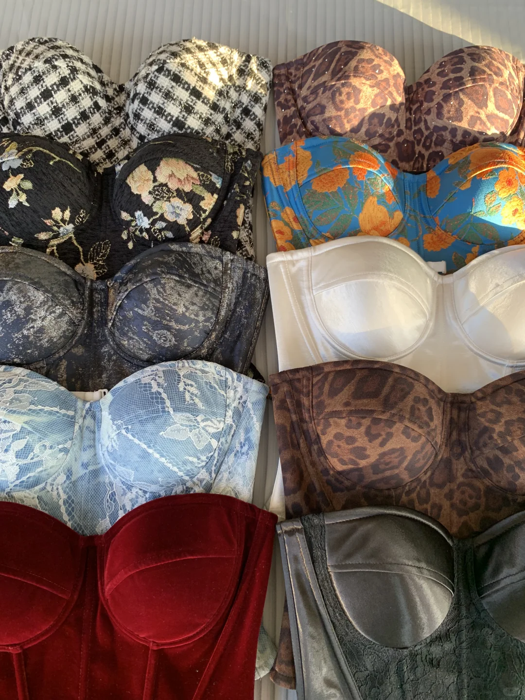 真实返评！！贴身又掐腰的鱼骨胸衣，上身巨美～