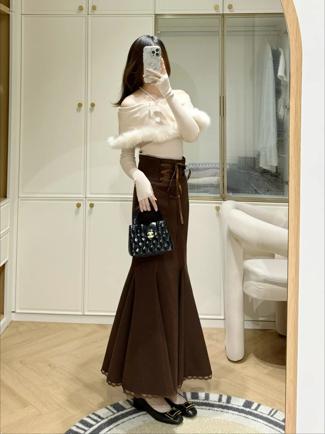 只有强者才配进入我的衣橱（秋冬美女感长裙）