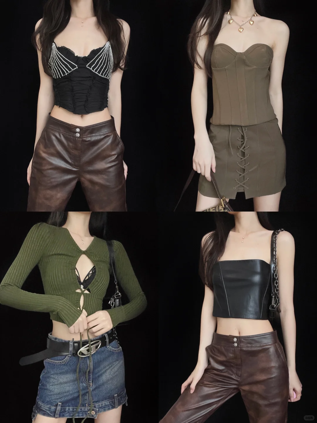 易梦玲式麻辣女兵穿搭🤎辣妹日记