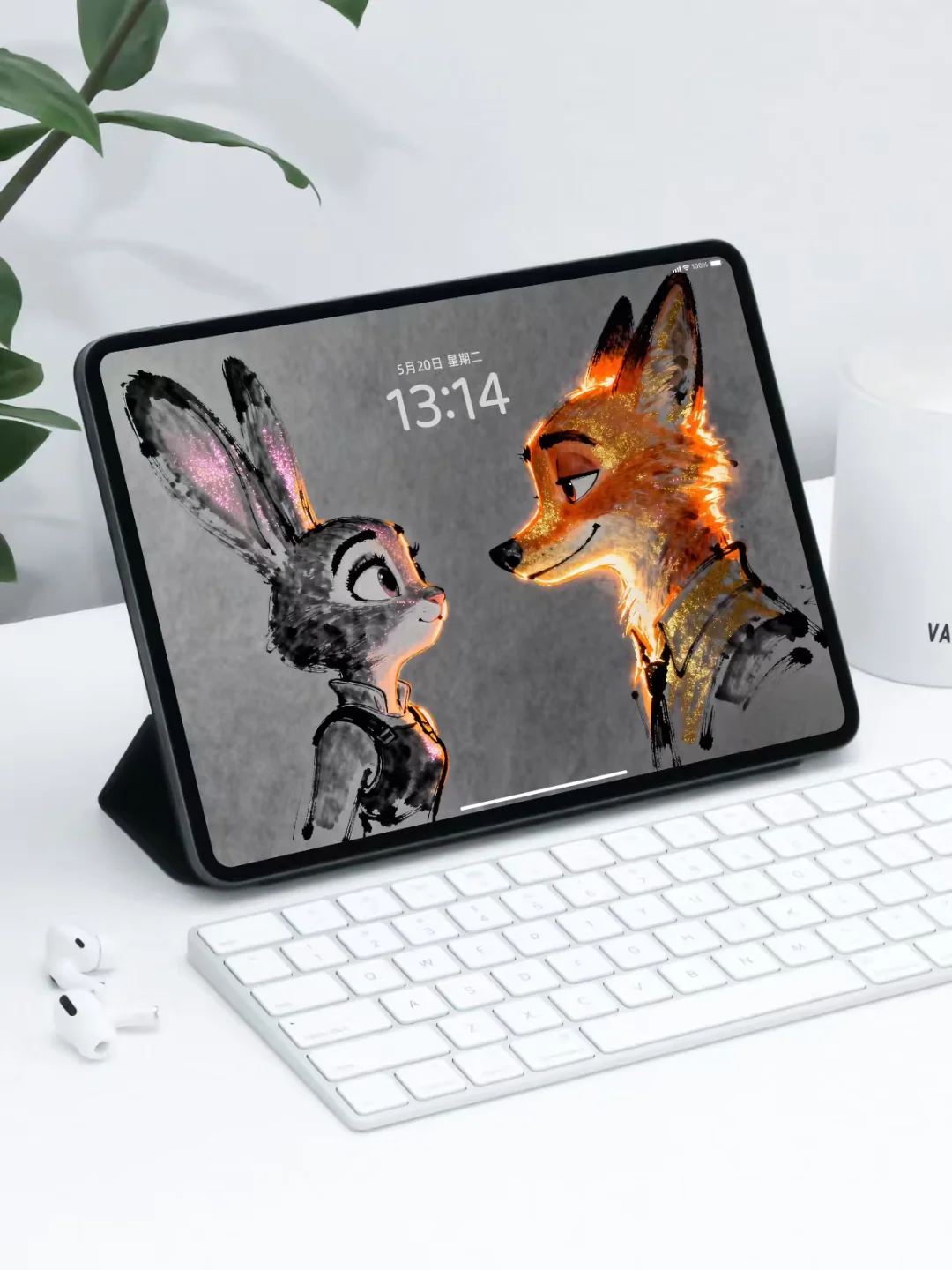 疯狂动物城壁纸 | My Love 朱迪 & 尼克