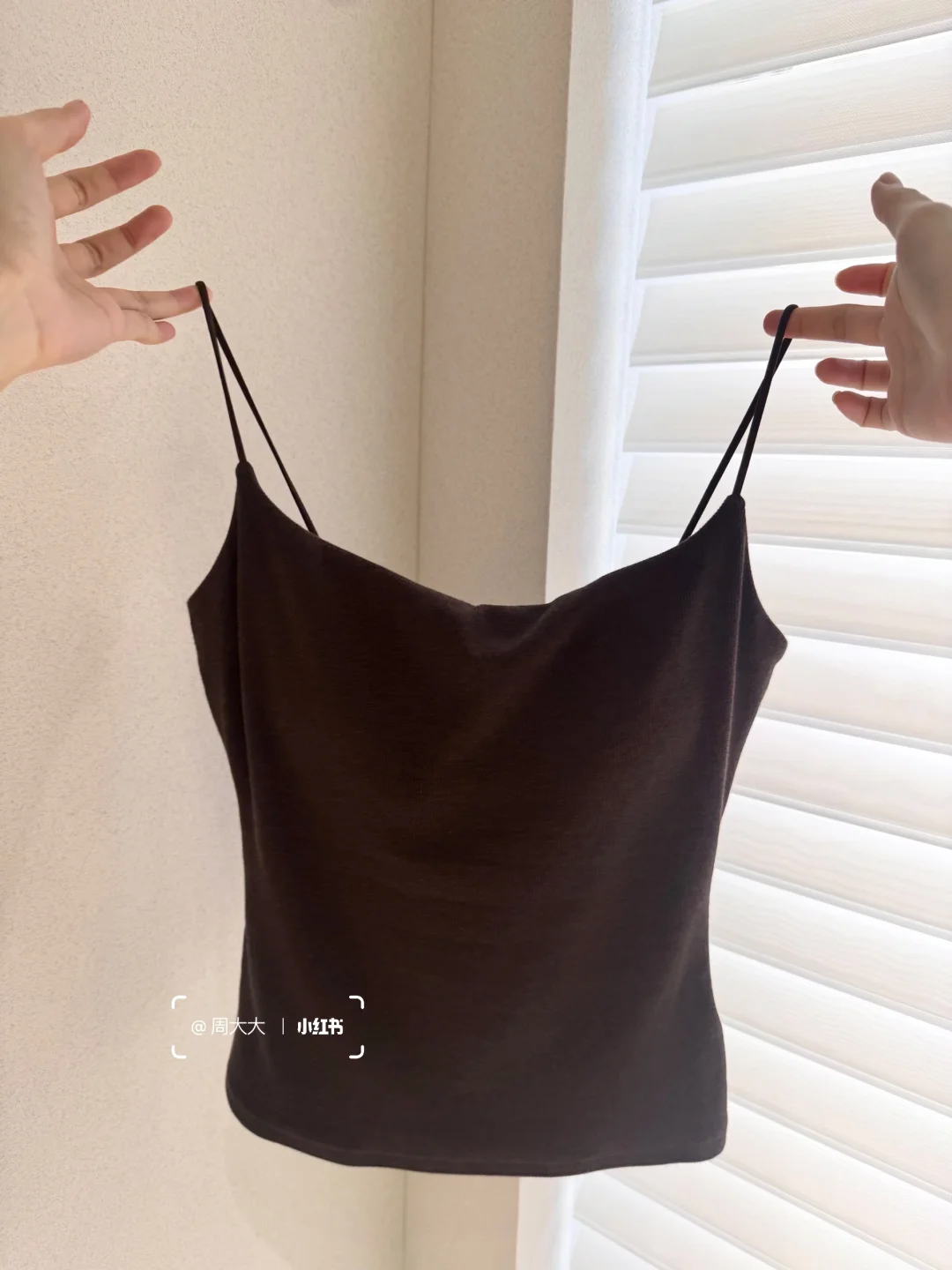 梦中吊带啊❗️太显瘦哇，细肩带纯欲感拉满‼️