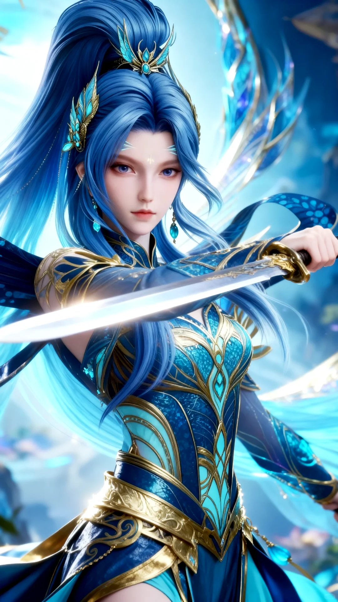 国漫女神｜唐舞桐斗罗大陆女主手机动漫壁纸