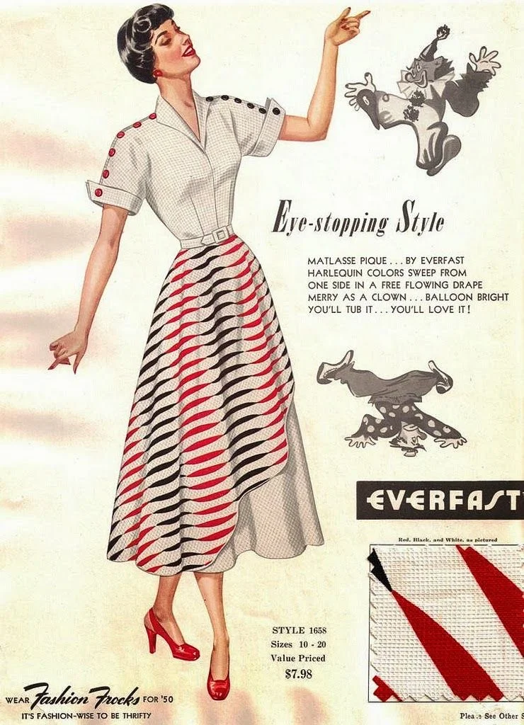 1950年代美国女性穿搭