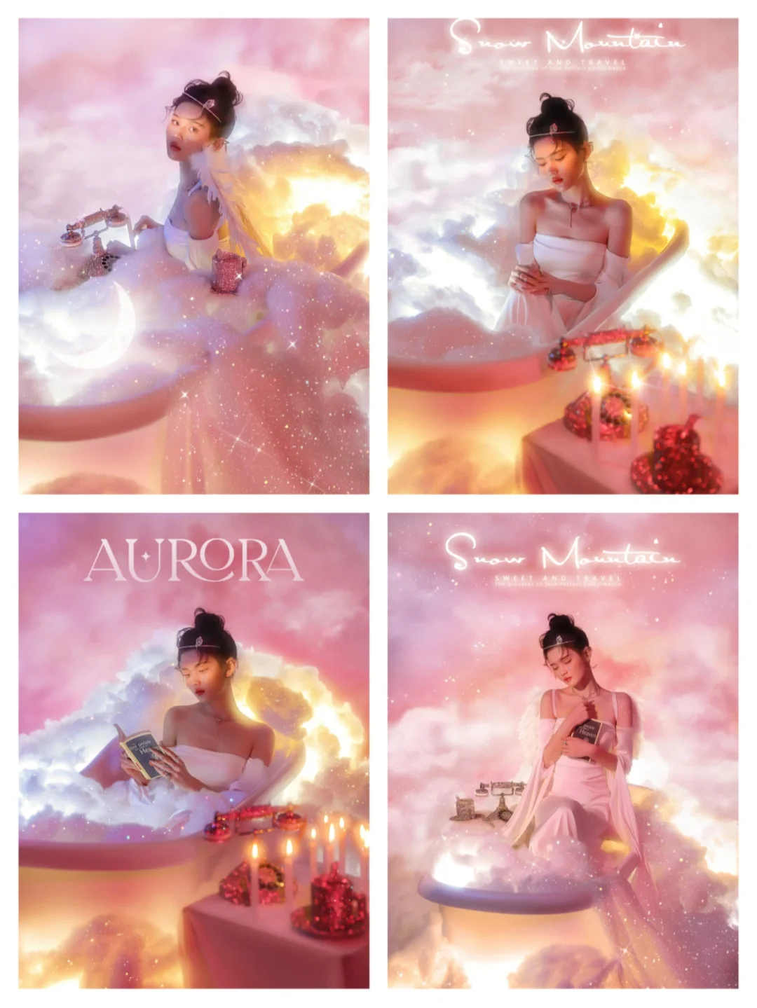 强烈推荐女生拍一次仙女风‼️天使写真合集