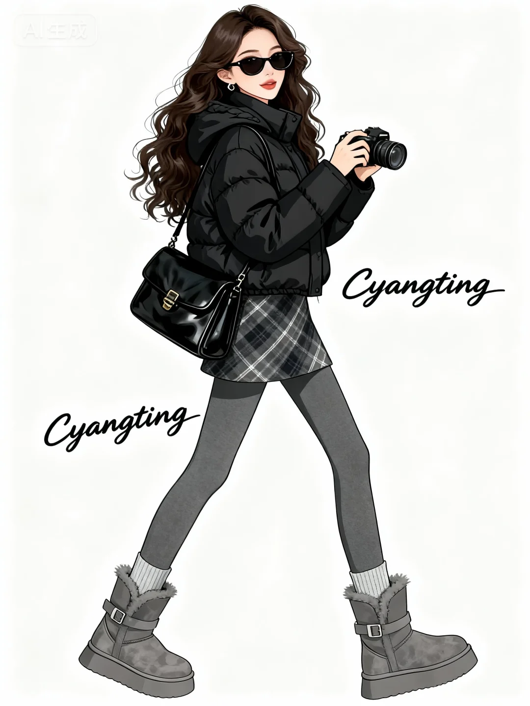 今天都是格子女孩👧🏻