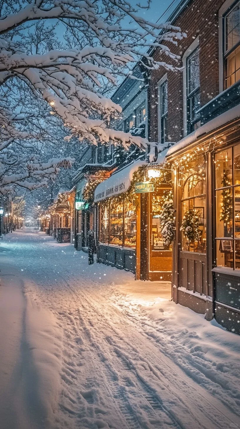 一组ins风圣诞雪景❄️