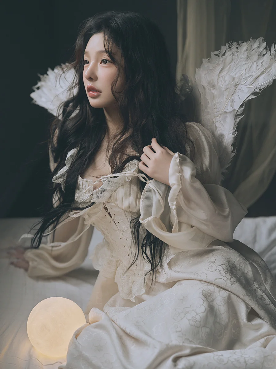 必拍❗所有女生都无法抗拒的光影天使写真