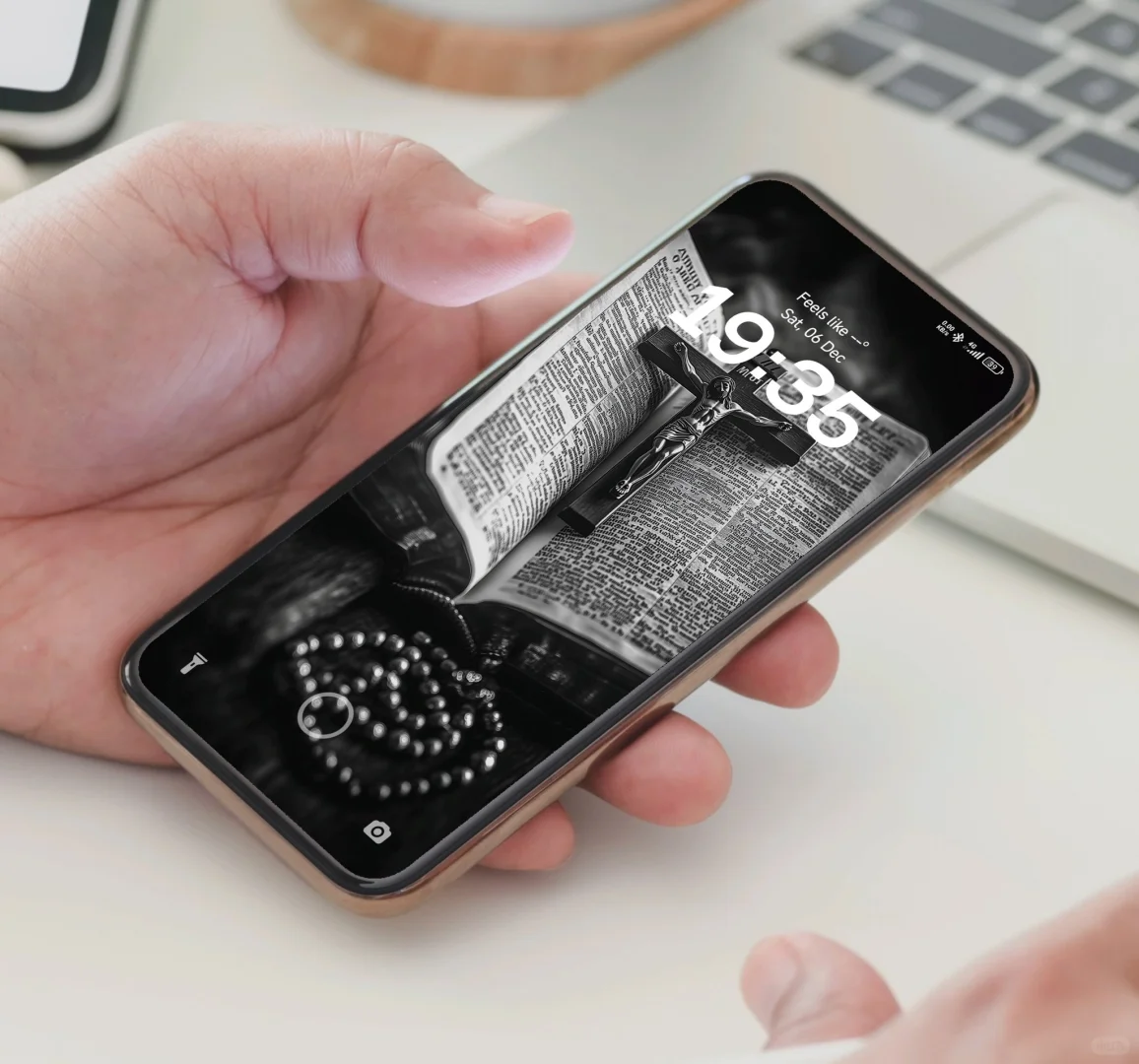 一组超好看的黑白壁纸来啦！