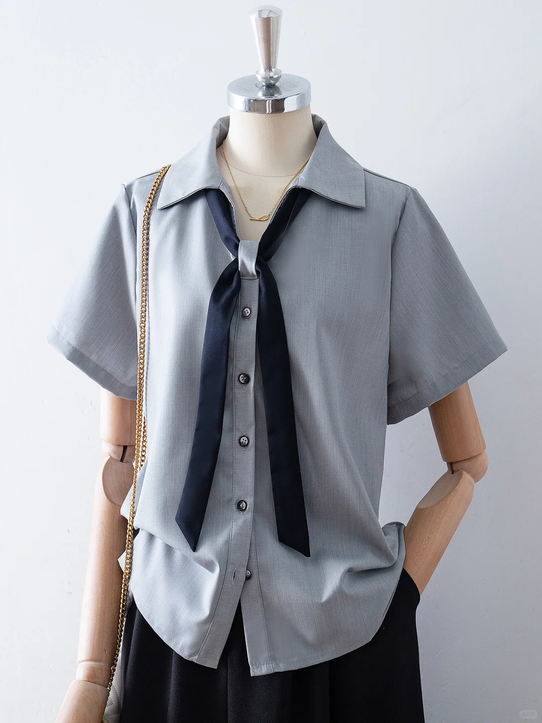 韩系学院风衬衫、青春少女感拿捏了！！