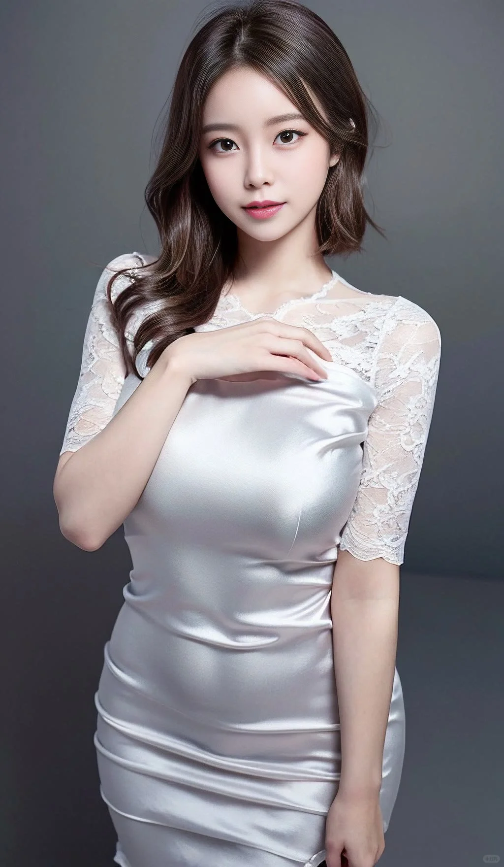 冰丝连衣裙AI穿搭