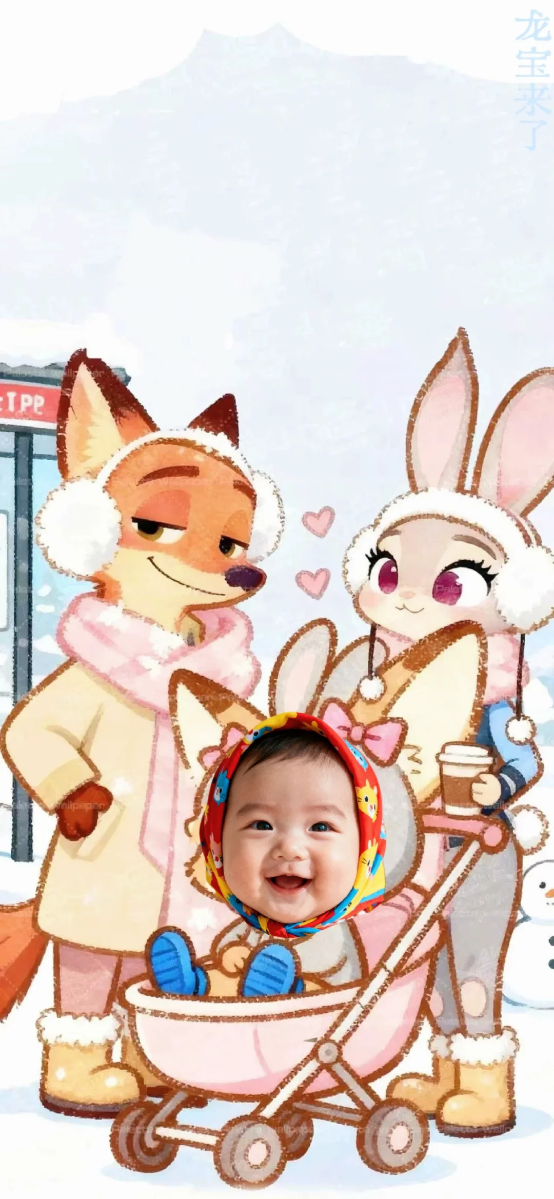 12.8❤️萌娃壁纸很难不爱叭