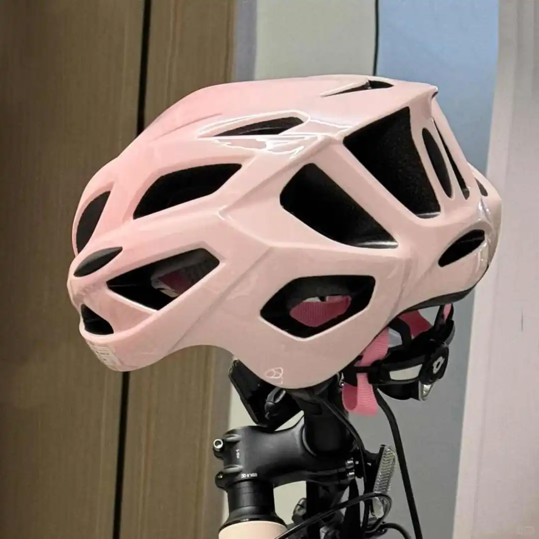 粉色公路车骑行头盔女户外城市骑行自行车山