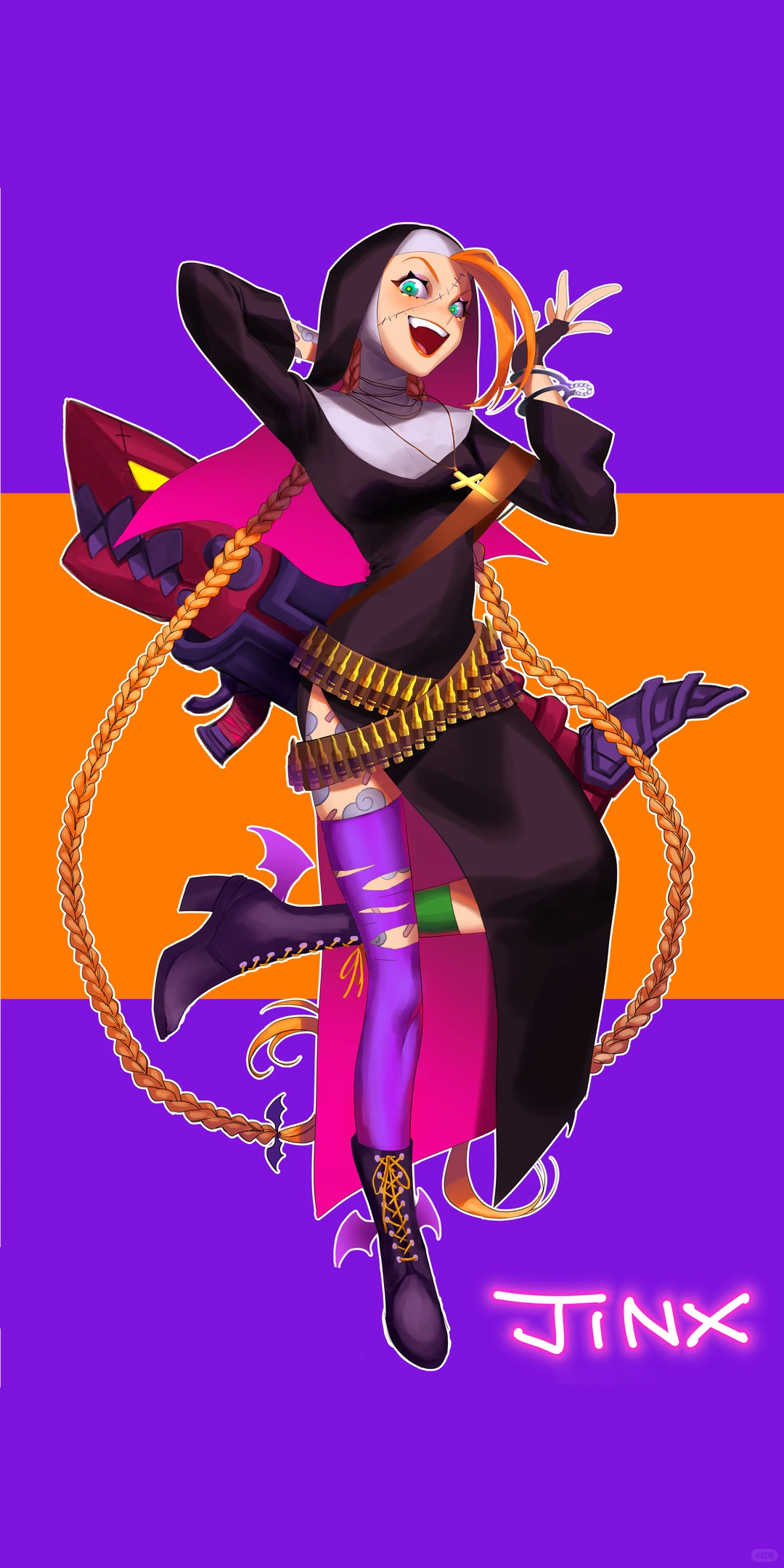 壁纸 |4K 双城之战金克丝 ⚔️🚬