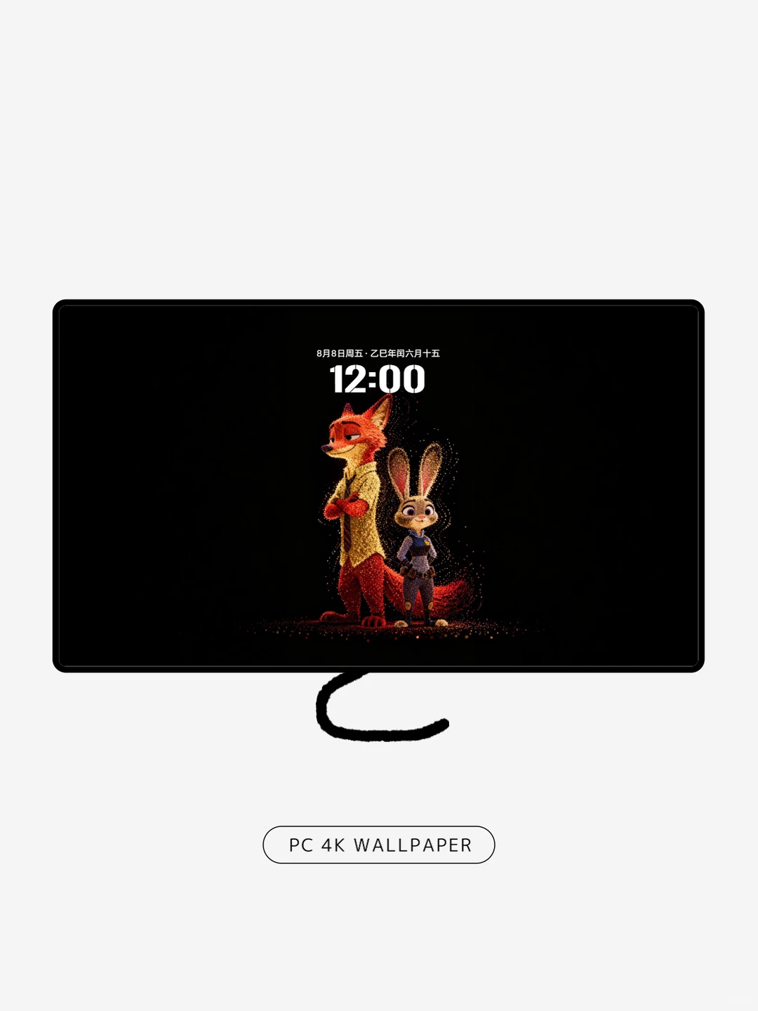 尼克朱迪壁纸🦊🐰情侣壁纸💫手机壁纸