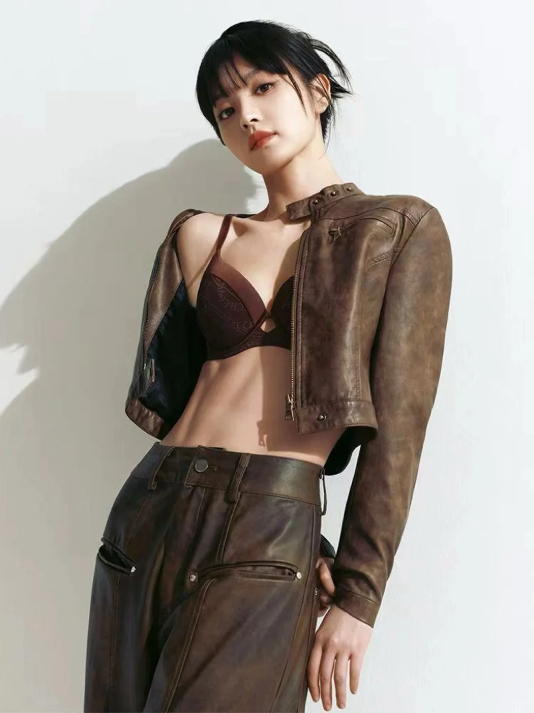 田曦薇的维密内衣穿搭，性感又高级