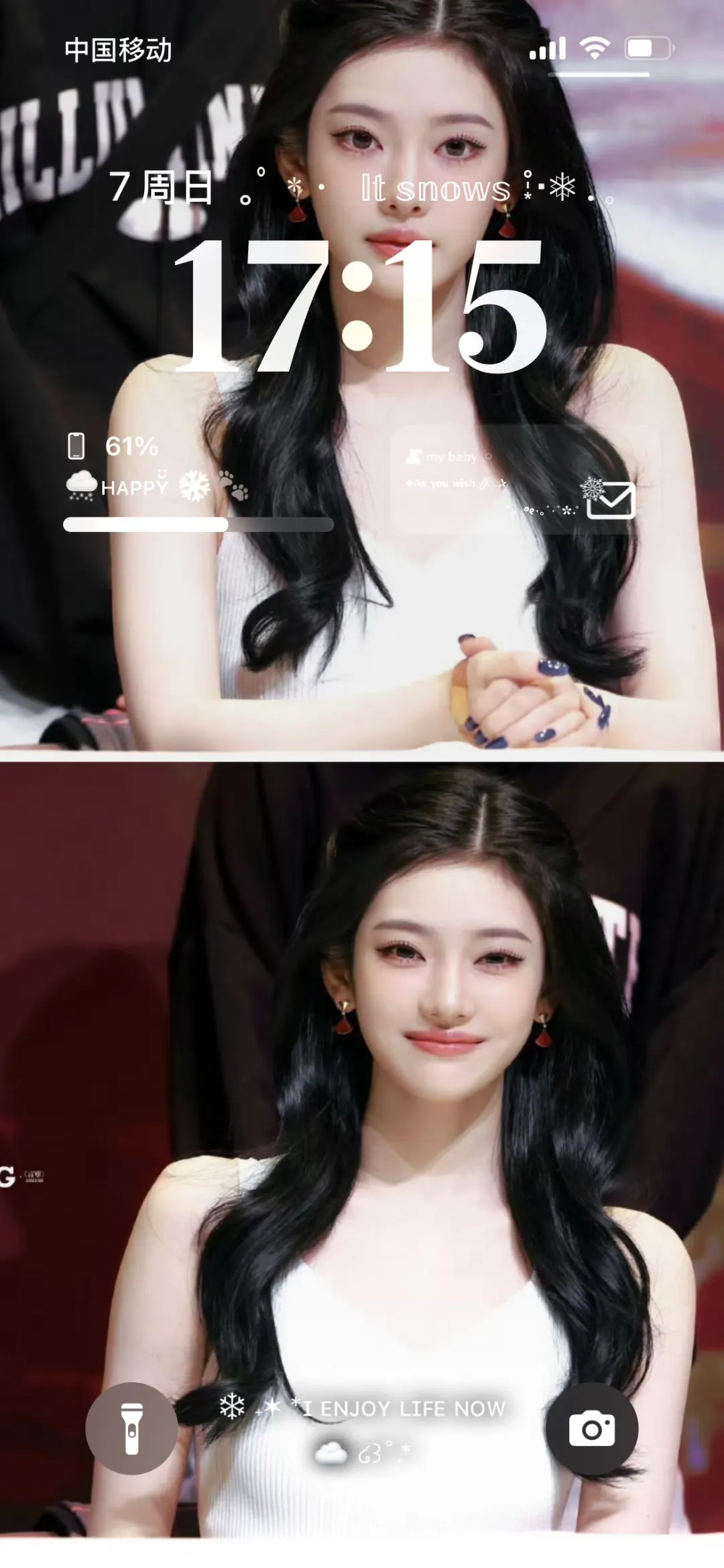 这八张壁纸太美啦，换上简直不想解锁手机