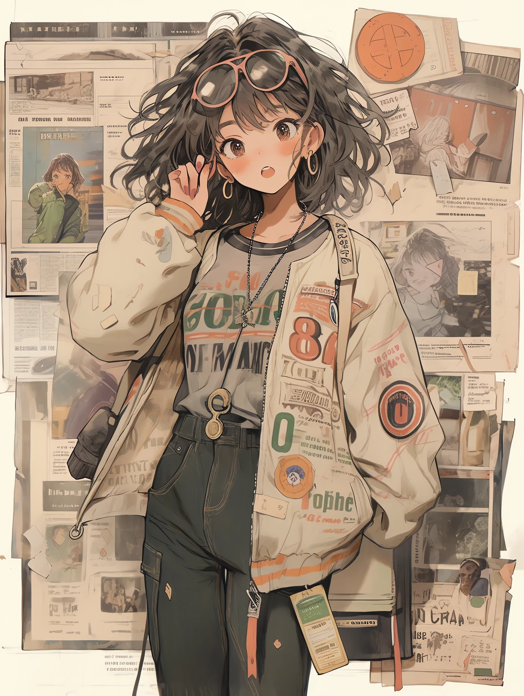 春秋穿搭头像壁纸