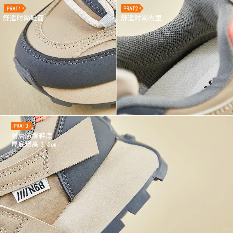 ins韩版新款老爹鞋女2025春季学生运动跑步