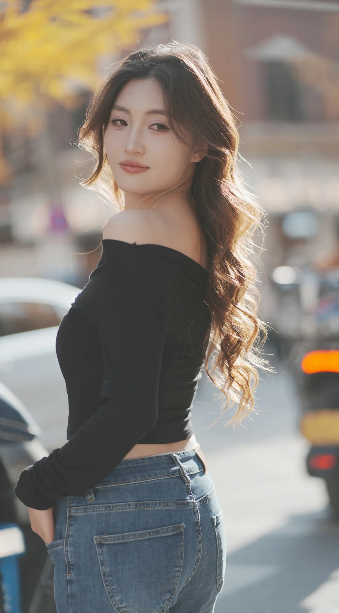 街拍漂亮小姐姐