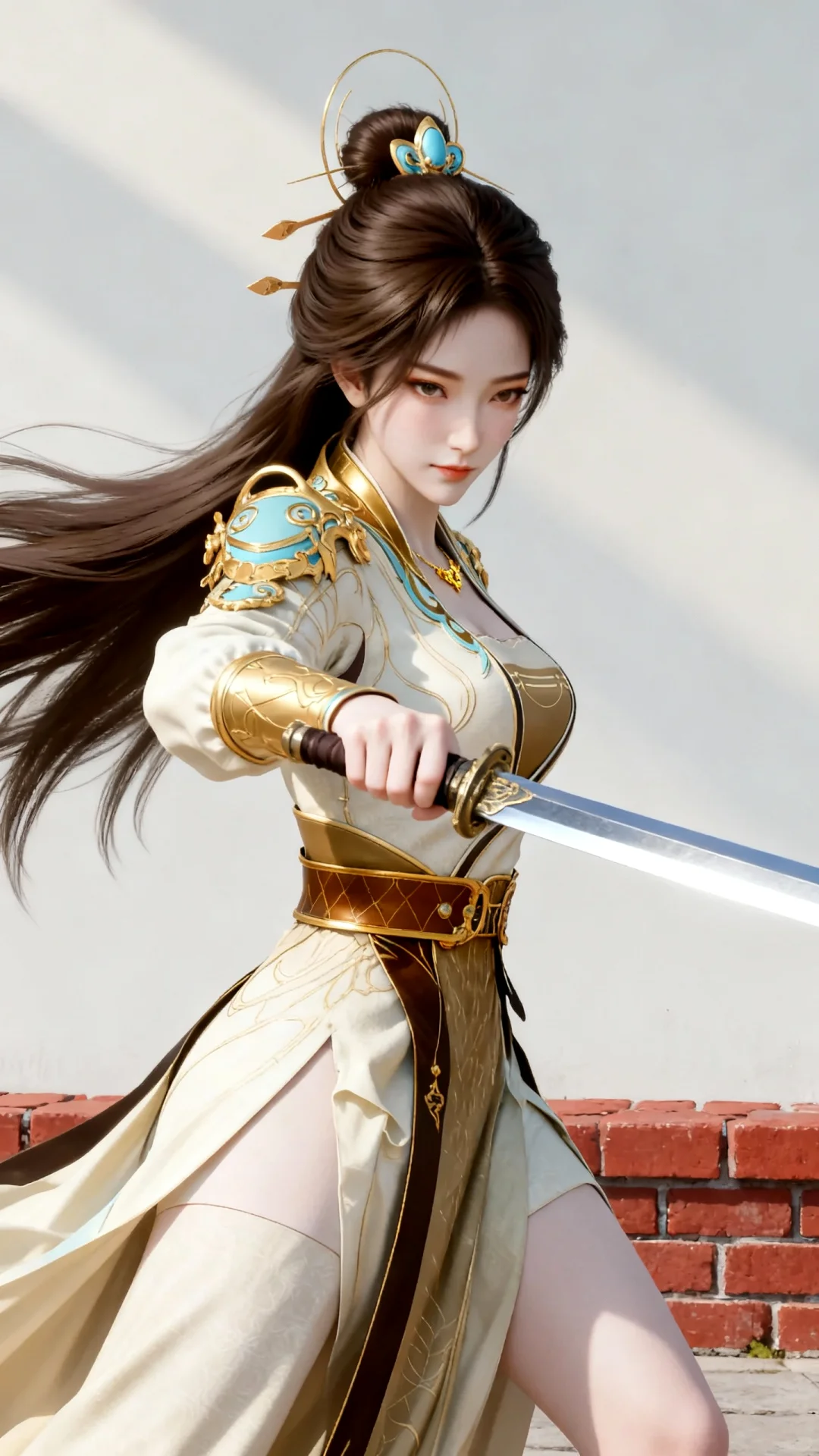 国漫女神｜姚曦遮天高清AI二次元动漫壁纸