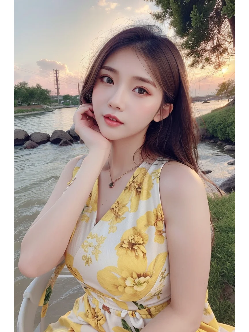 跟AI美女学游玩穿搭