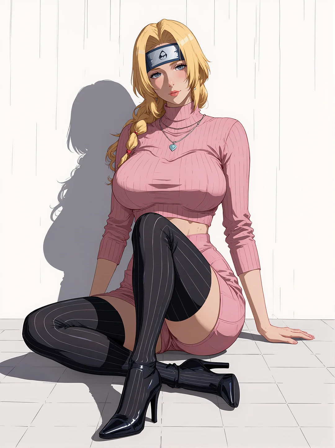 谁家妹子这么辣啊！纲手-不一样的穿搭