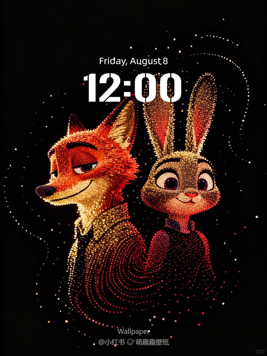 尼克朱迪壁纸🦊🐰情侣壁纸💫手机壁纸