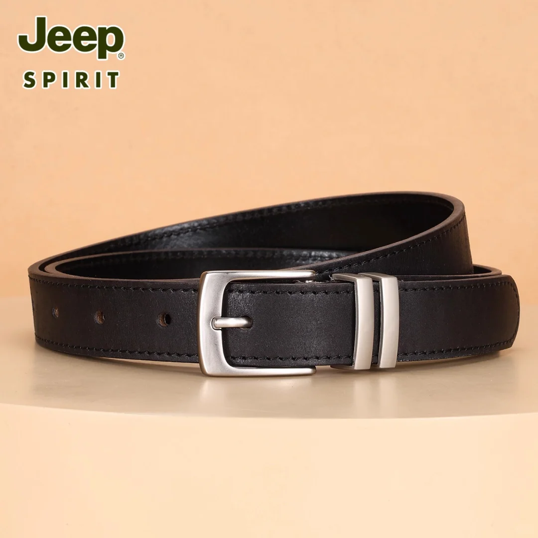 复古感拉满的头层牛皮皮带女