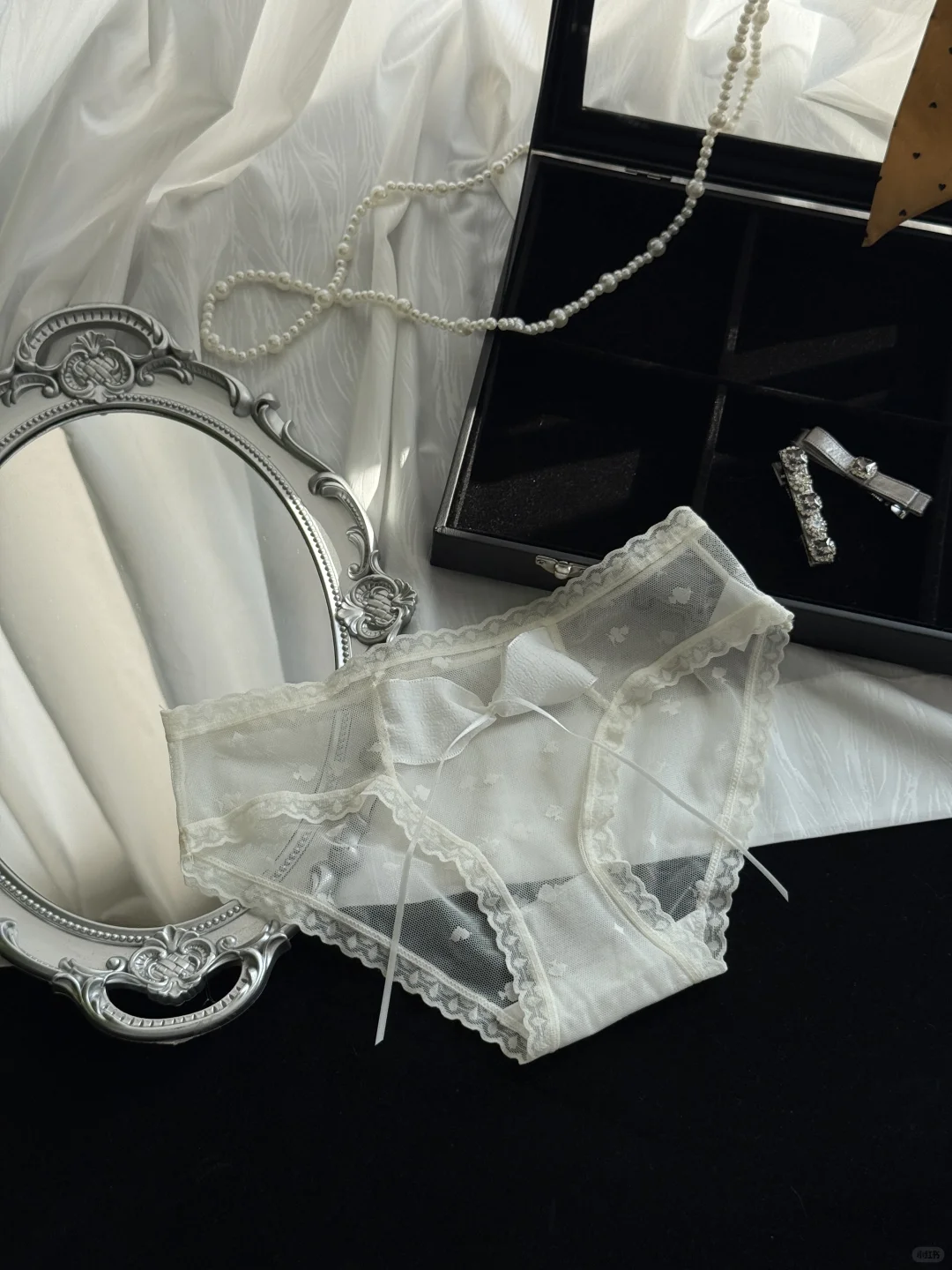 透纱蕾丝内内｜纯欲氛围感直接拉满💫