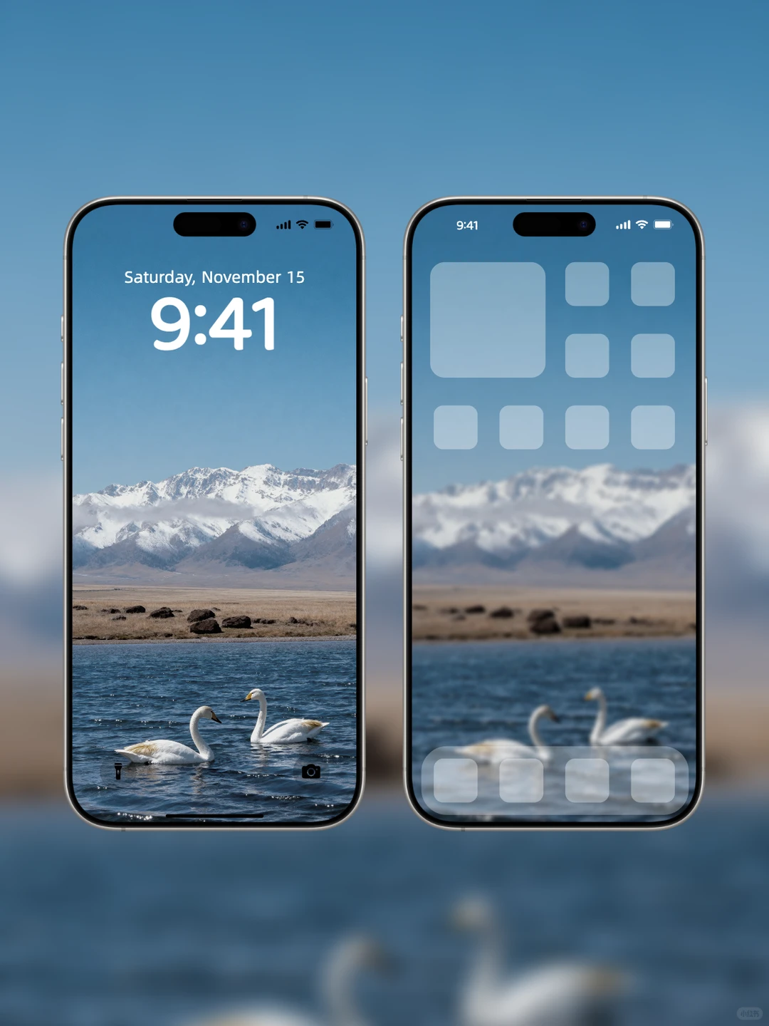 壁纸 S014 | 有一种蓝叫赛里木湖蓝