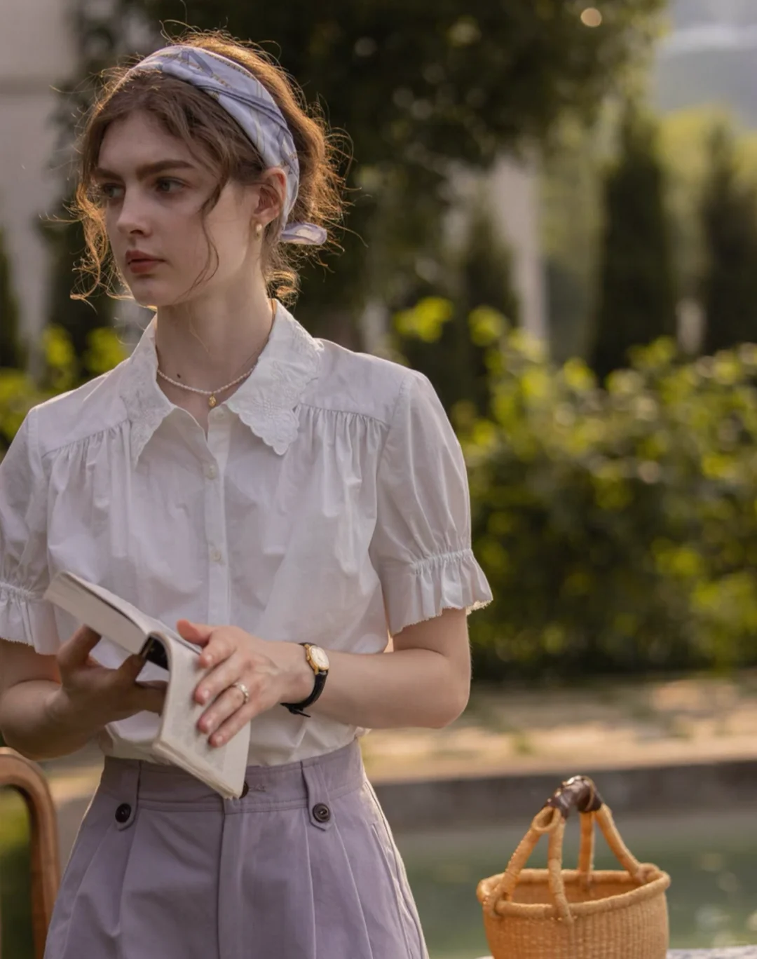 🖼️油画里的春天｜解锁欧式衬衣的春日叙事诗