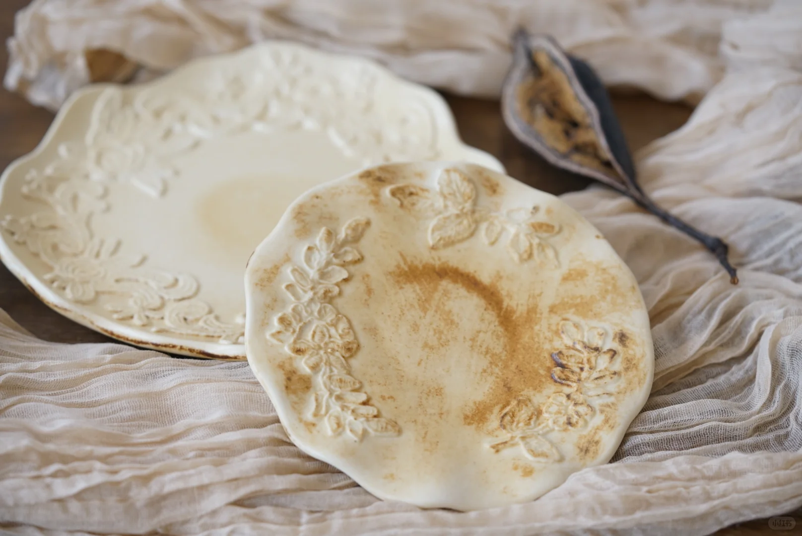 把蕾丝揉进冬日器物