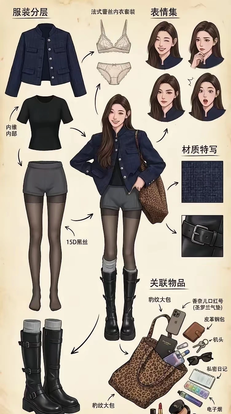 AI拆解穿搭太强了