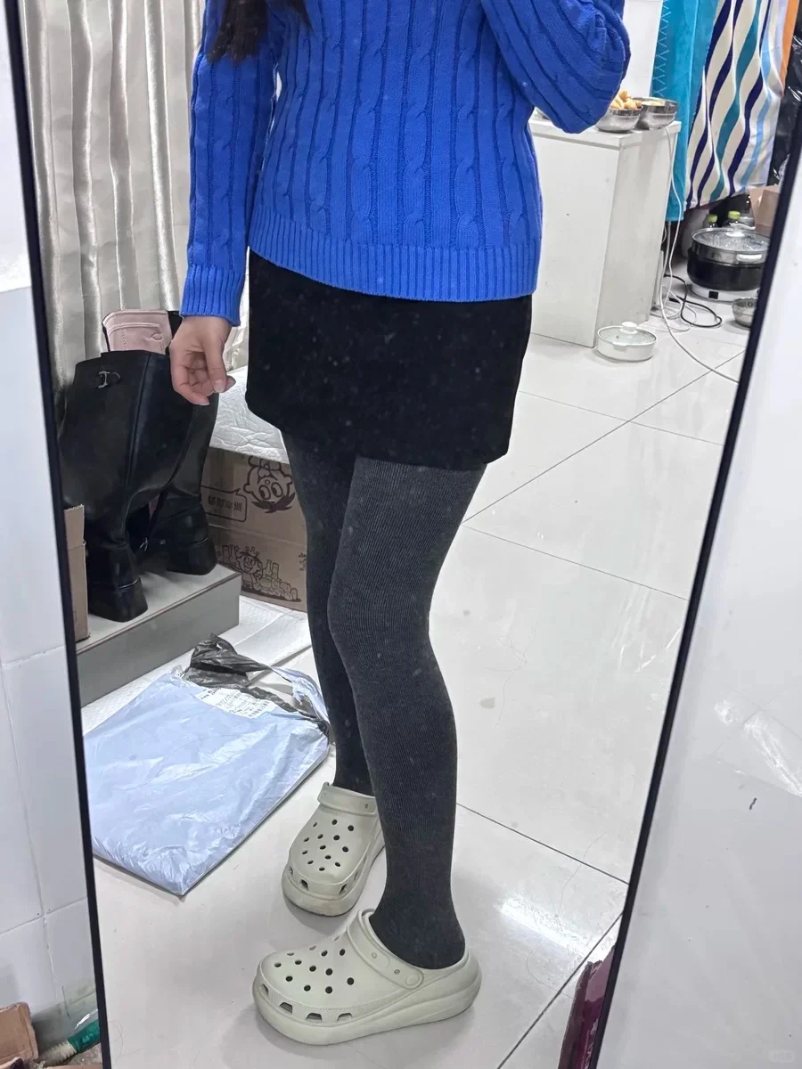 过膝袜才是秋冬宝藏（live图直出）