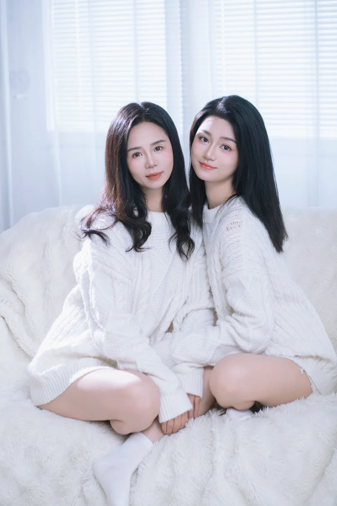 母女写真-当然要拍照记录啦