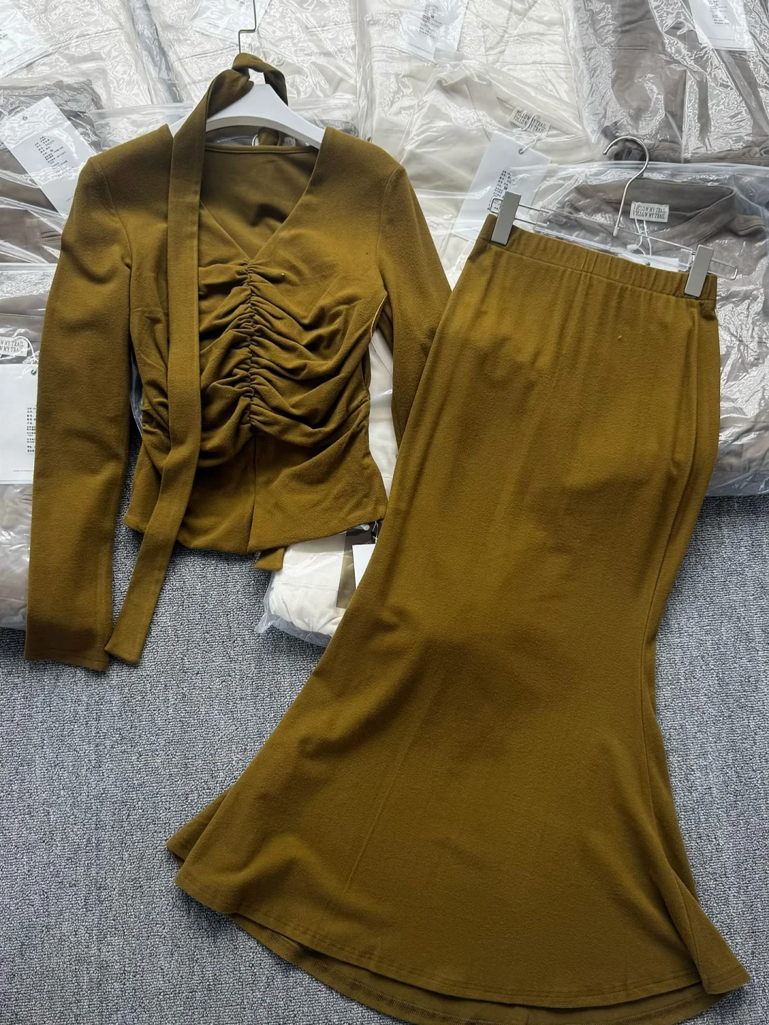 宋智安 真品再售款 千金风套装55要吗