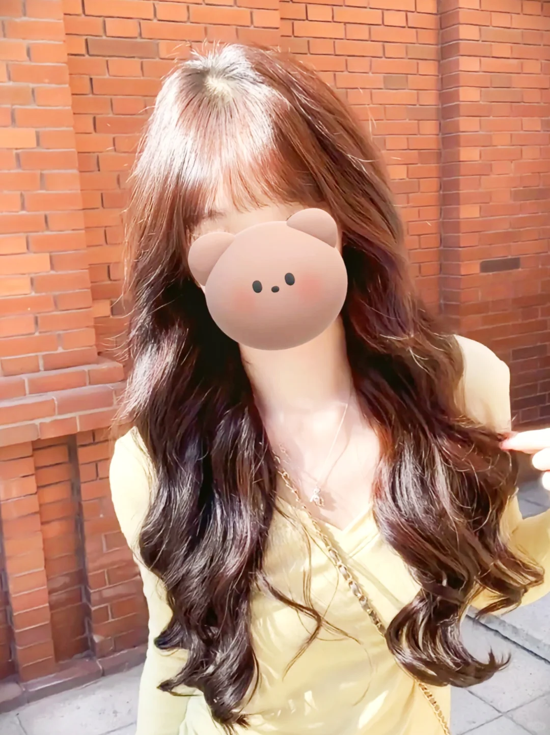 方圆脸适合这样自然清甜的发型