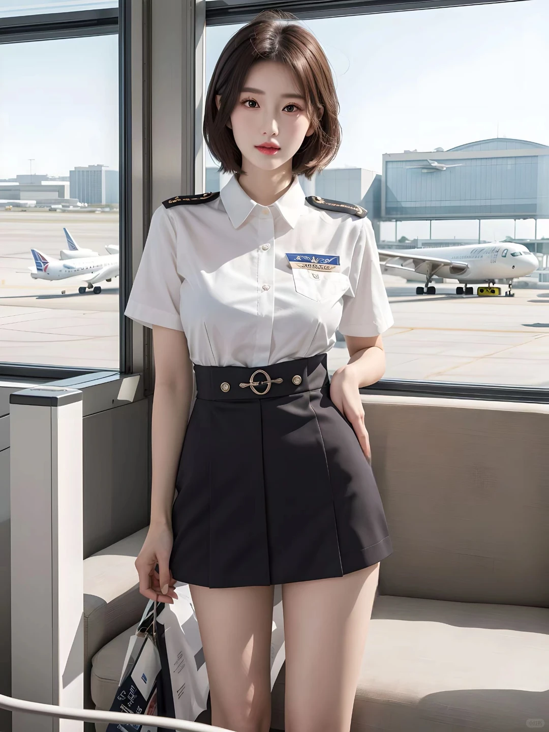 跟AI美女学出游穿搭